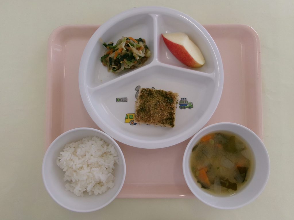 本日の給食（乳児部）