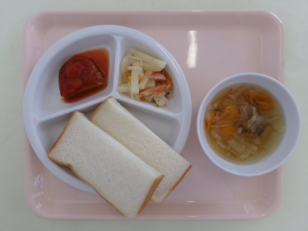 本日の給食（乳児部）