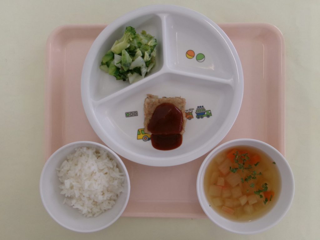 本日の給食（乳児部）