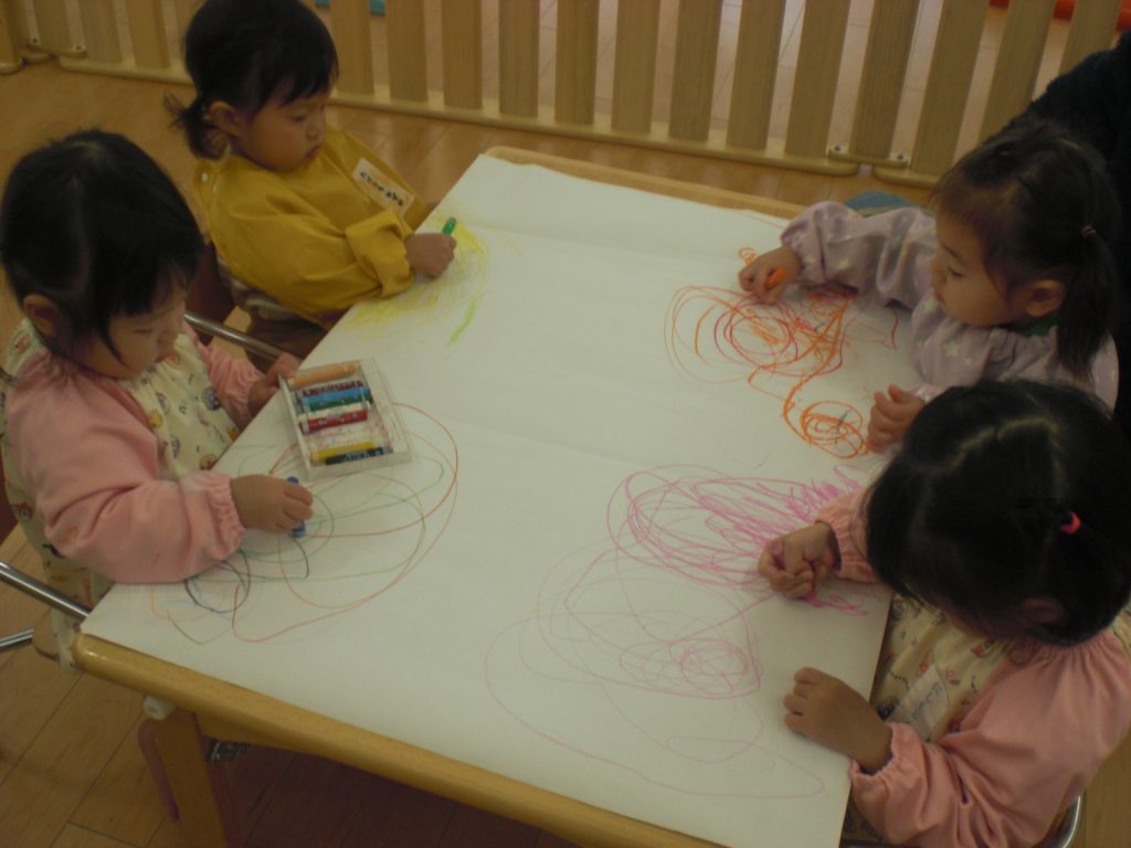 お絵かきをしたよ！