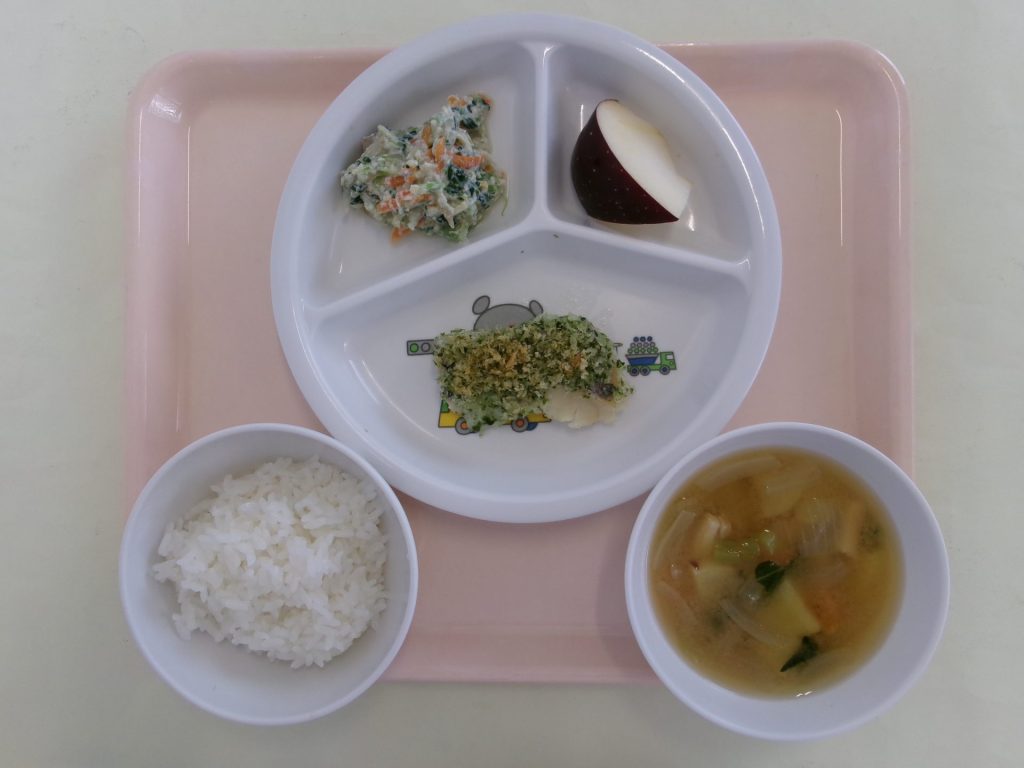 本日の給食（乳児部）