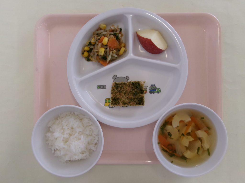 本日の給食（乳児部）